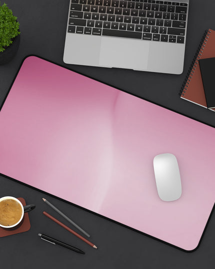 Pink Blush Fade 12" x 22" Desk Mat
