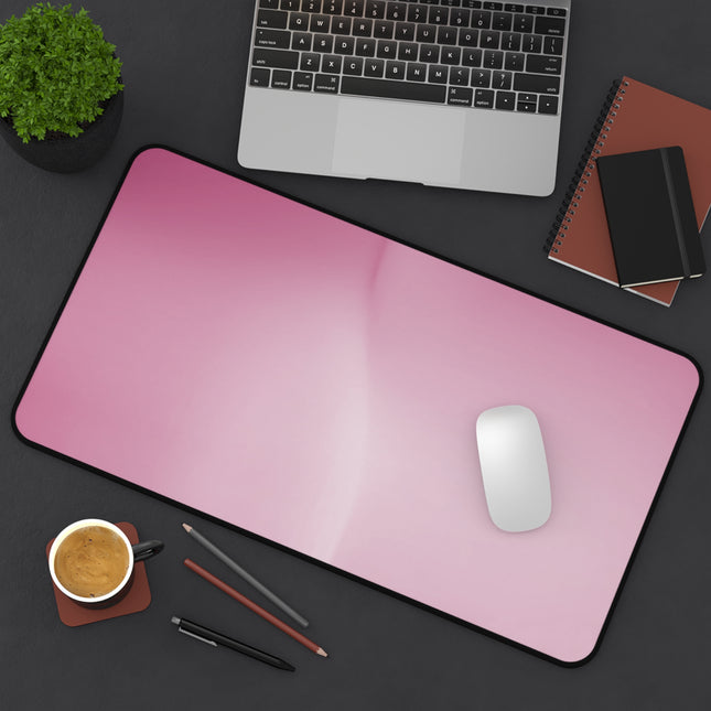 Pink Blush Fade 12" x 22" Desk Mat