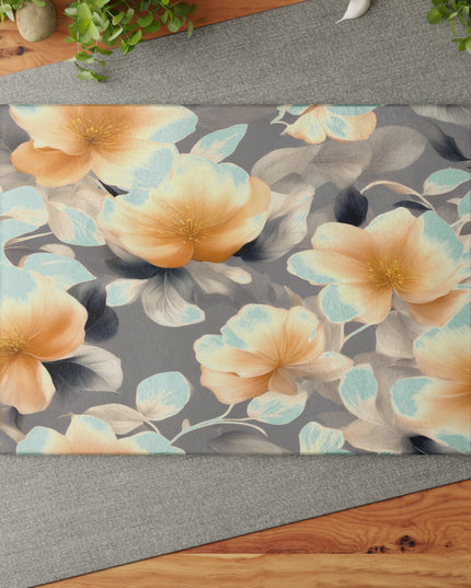 Soft Blossom Floral Bunch Glass Cutting Board, 11" x 15"