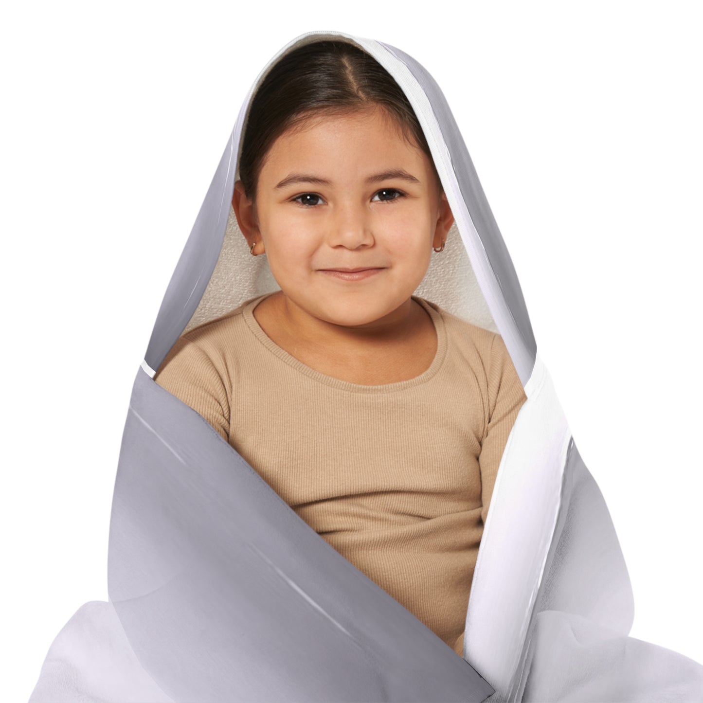 Sephia Sea Dark Fog Youth Hooded Towel, 24" x 48"