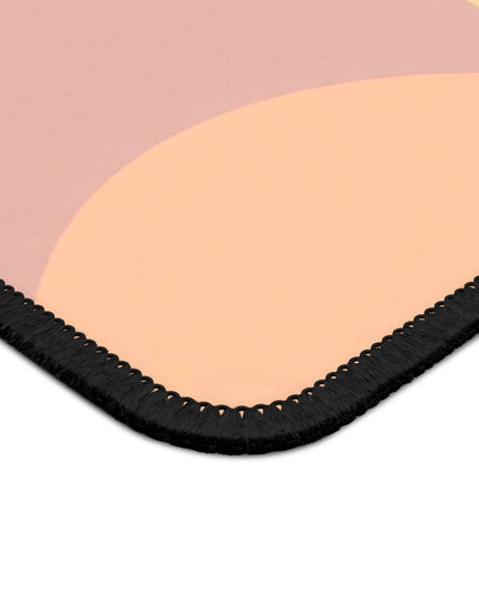 Pastel Hot Peach Patches 9" x 7" Gaming Mouse Pad