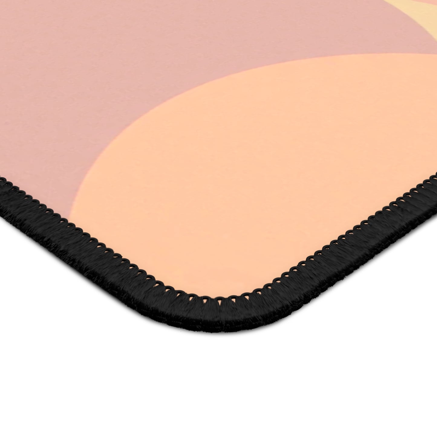 Pastel Hot Peach Patches 9" x 7" Gaming Mouse Pad