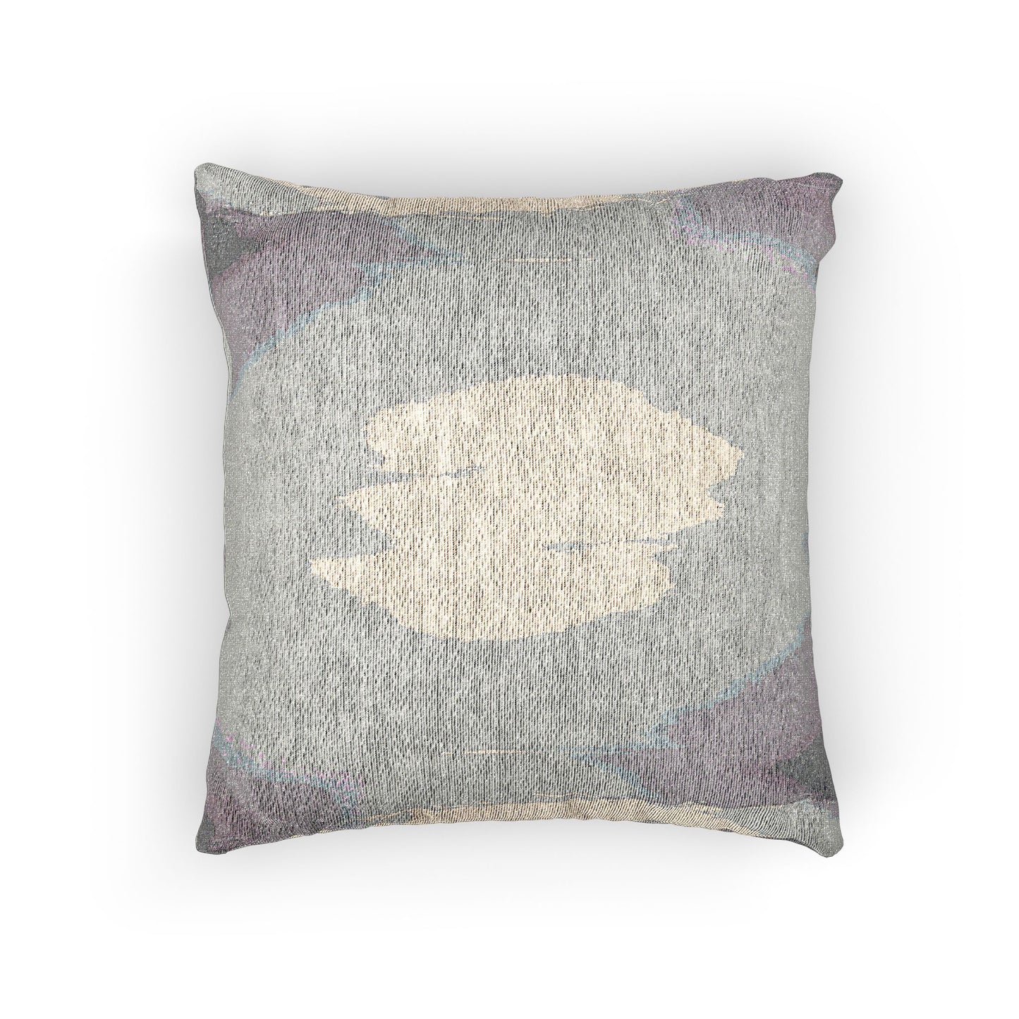 Sephia Sea Dark Fog Woven Pillow, 17" x 18"