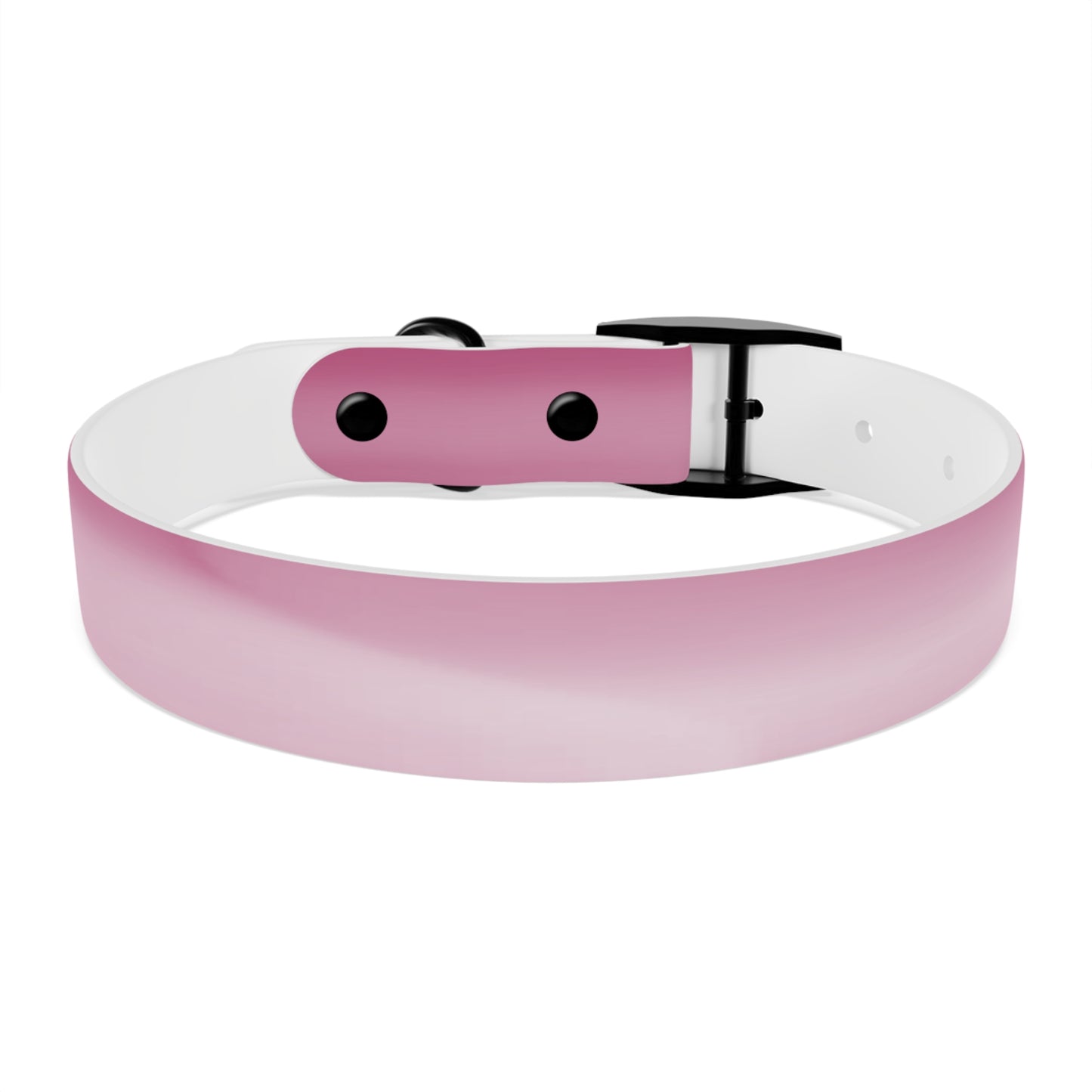 Pink Blush Fade Medium Dog Collar