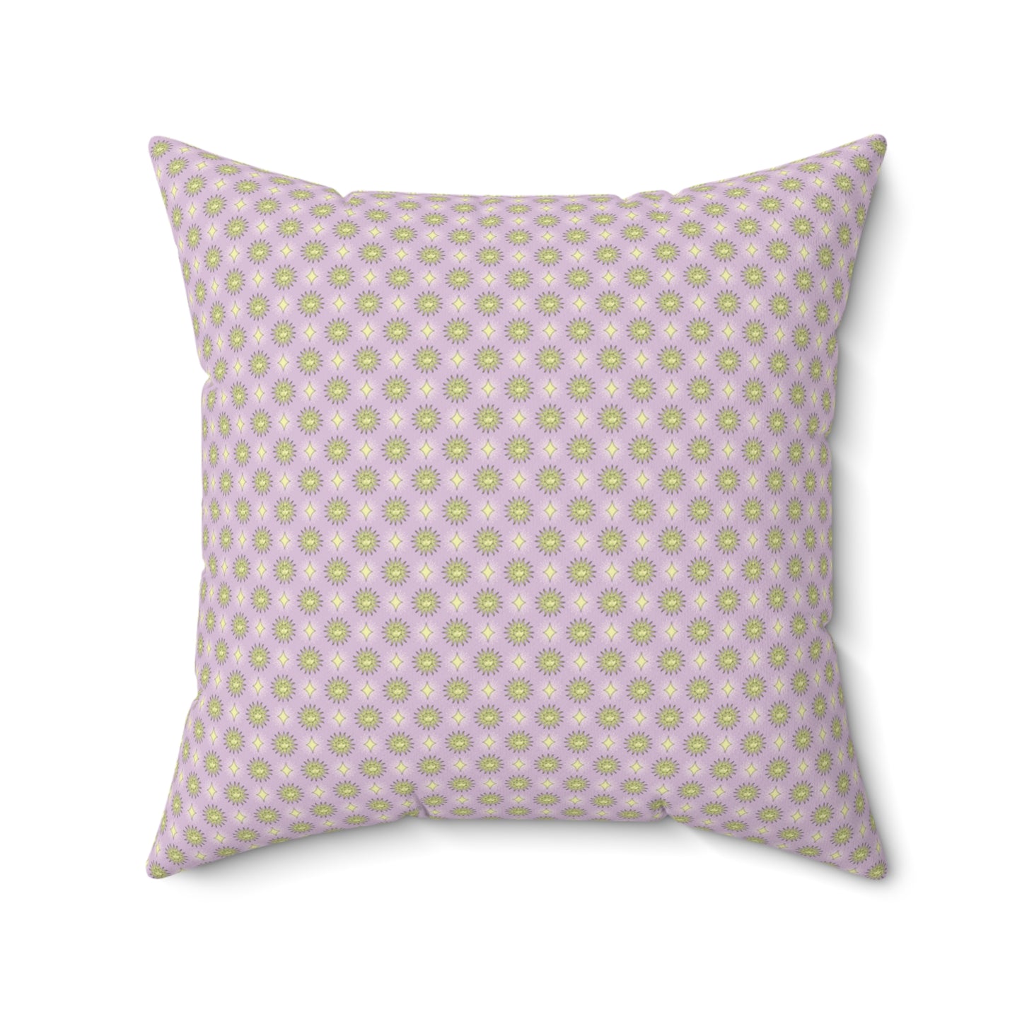 Magenta Star-crossed Bodies Faux Suede Square Pillow, 20" x 20"