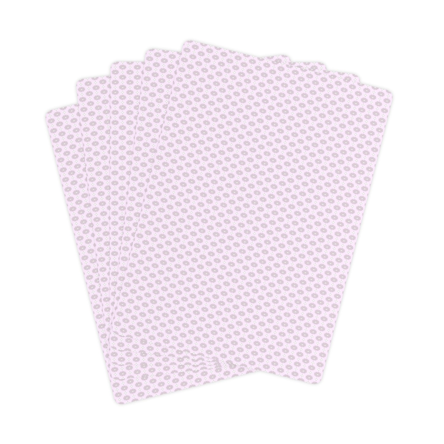 Pink Mornings Star-crossed Bodies Poker Cards