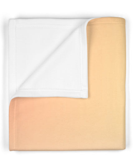 Hot Peach Fade Soft Fleece Baby Blanket, 30" x 40"