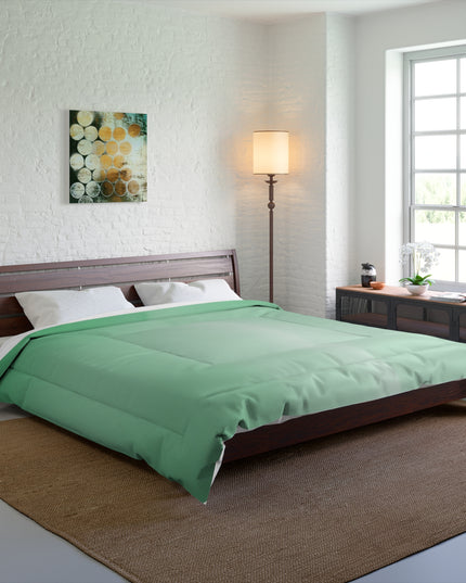 Mint Fade 104" × 88" Comforter