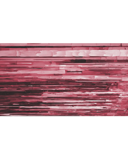 Striped Ruby 30" x 60" Mink-Cotton Towel (50% polyester, 50% cotton)