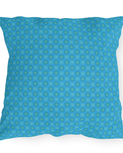 Light Blue Star-crossed Bodies 20" x 20" Outdoor Pillows