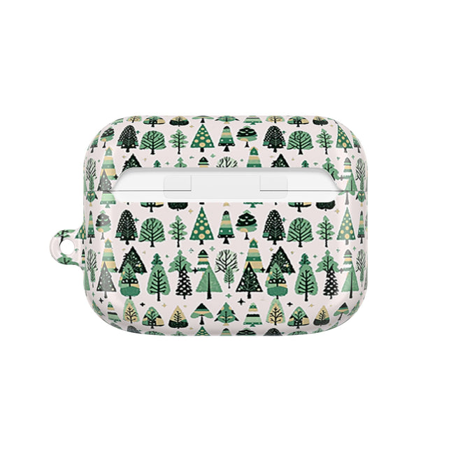 Mini Vintage Green Trees AirPod Cases (Airpods Cases Gen 1)