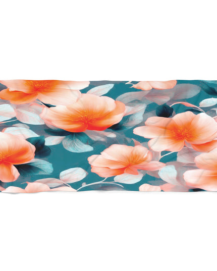 Orange Blossom Floral Bunch 30" x 60" Beach Towel
