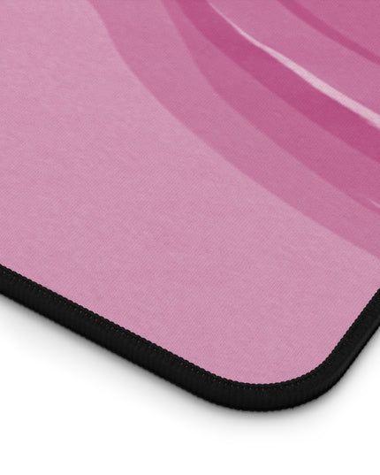 Pinky Mauve Wavey 16" x 32" Desk Mat