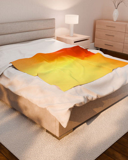 Phoenix Fade Velveteen Plush Blanket, 50" x 60"
