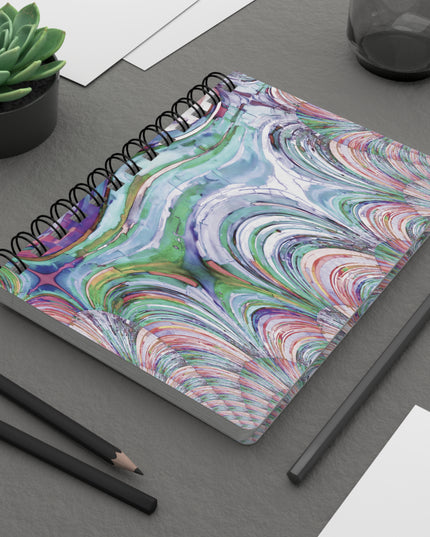 Uzi Spiral Pastels Bound Journal, 5" x 7" 150 pages