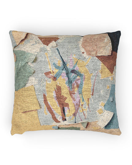 Alpha Paper Paint Woven Pillow, 17" x 18"