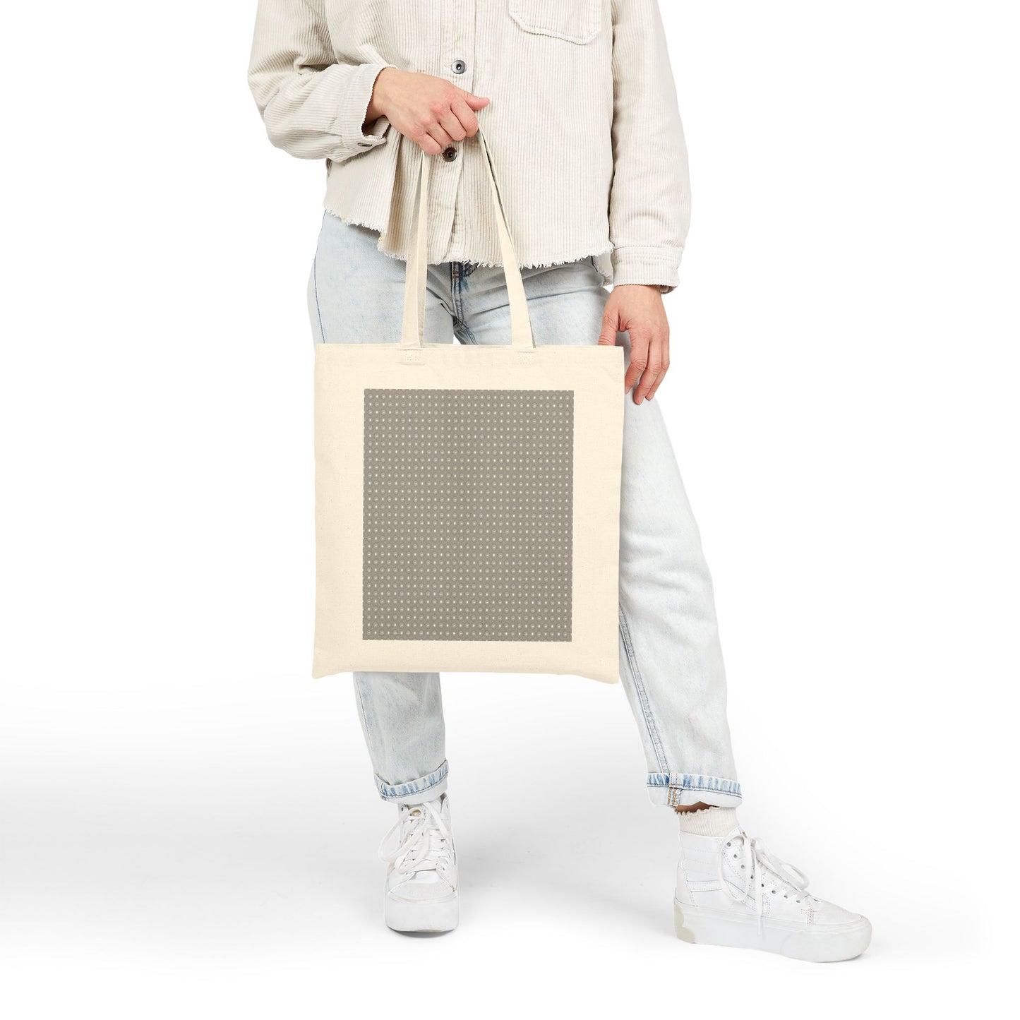 Desaturated Star-crossed Bodies Cotton Canvas Tote Bag