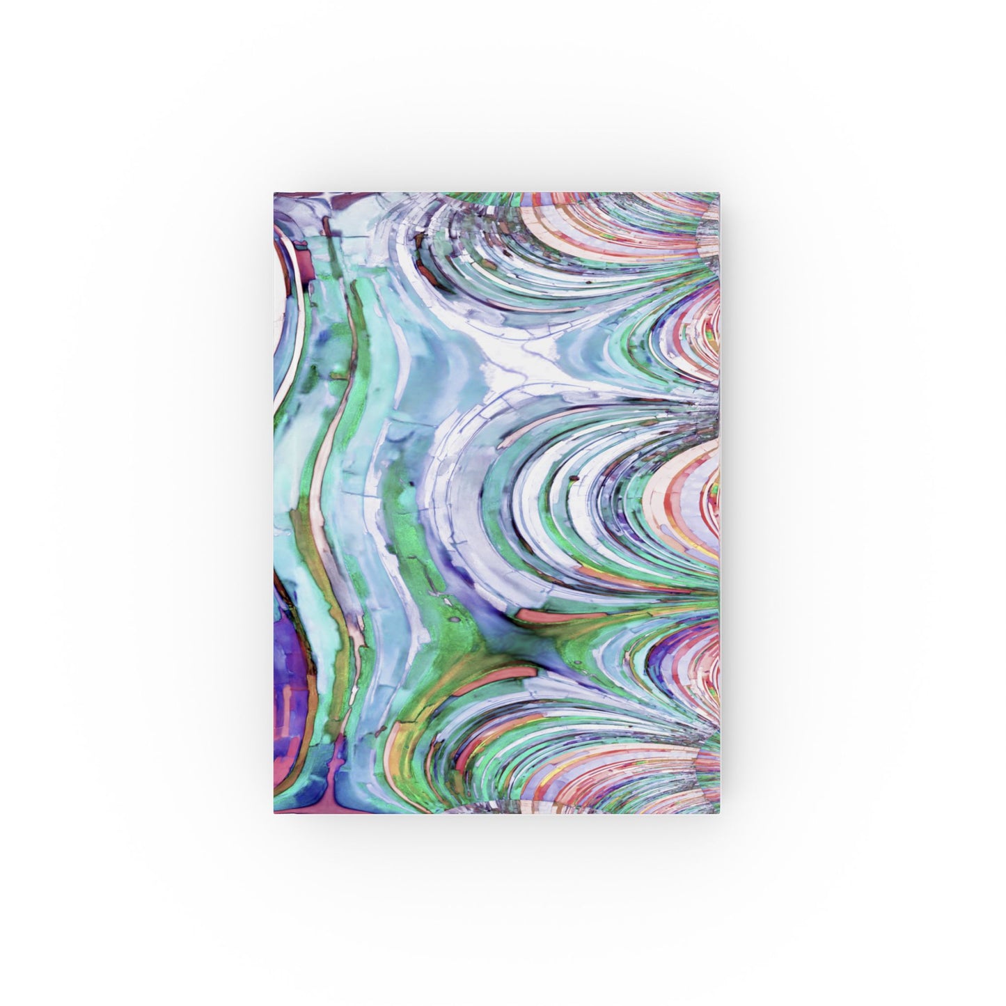 Uzi Spiral Pastels 5.2" x 7.4" Hard Backed Journal with 128 blank pages