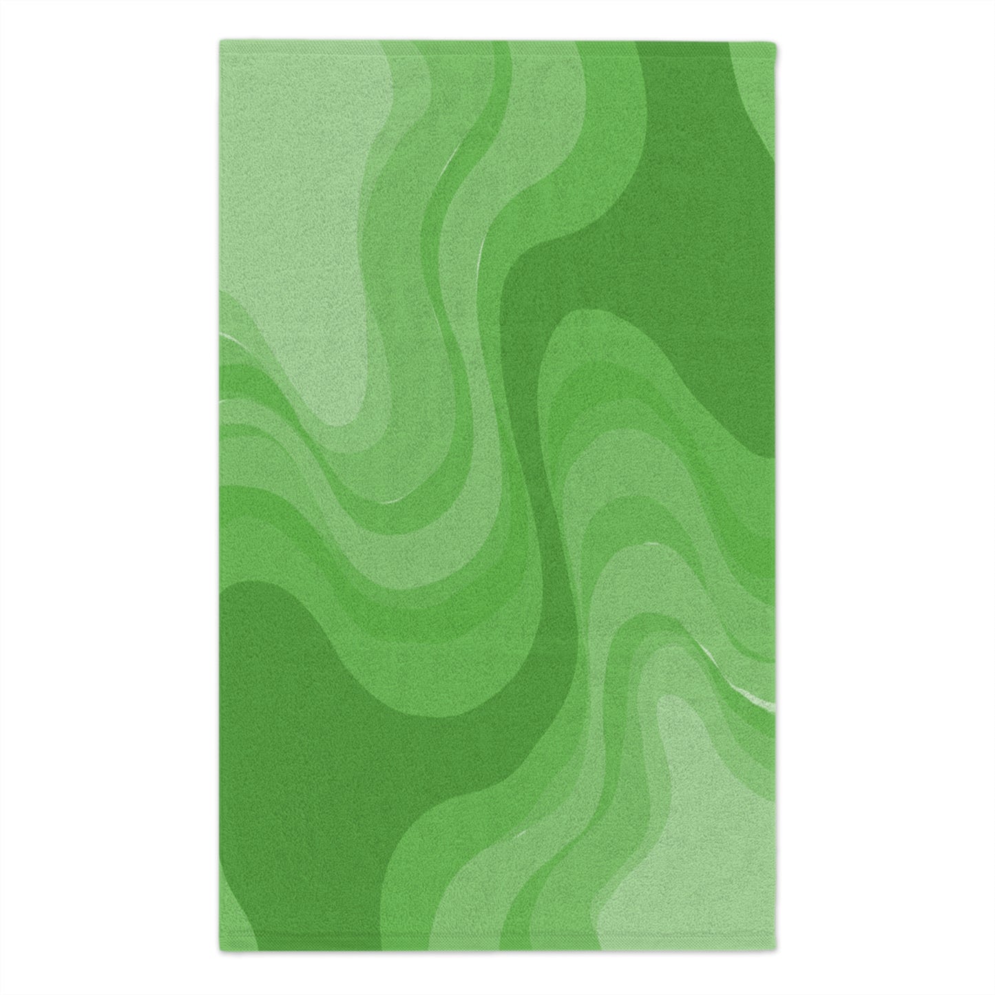 Greenie Meanie Wavey Rally Towel, 11" x 18"