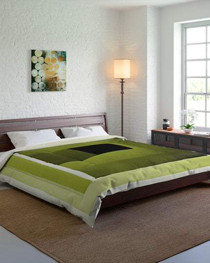 Lemongrass Shadow 104" × 88" Comforter