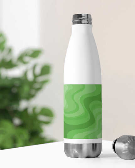 Greenie Meanie Wavey 20oz Insulated Water Bottle
