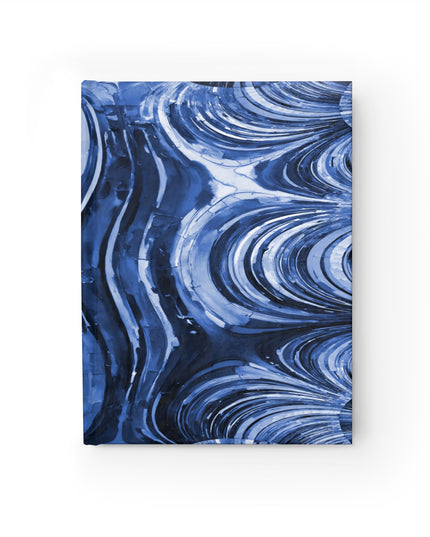 Uzi Spiral Deep Blue 5" x 7" Journal - 128 Blank pages