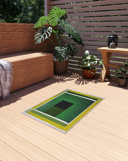 Alpha Shadow Outdoor Rug, 24" x 36"
