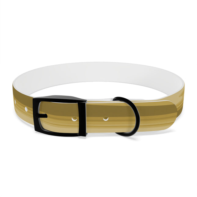 Brown Wavey Large Dog Collar