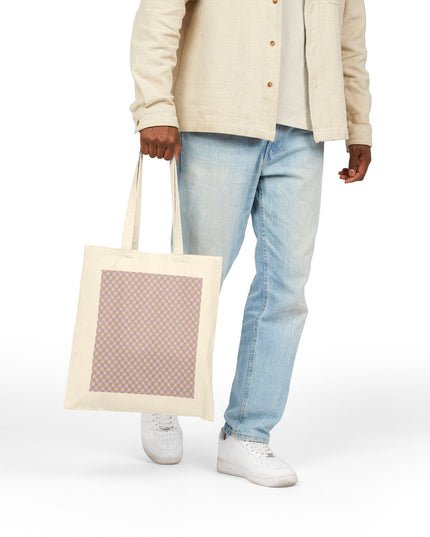 Magenta Star-crossed Bodies Cotton Canvas Tote Bag