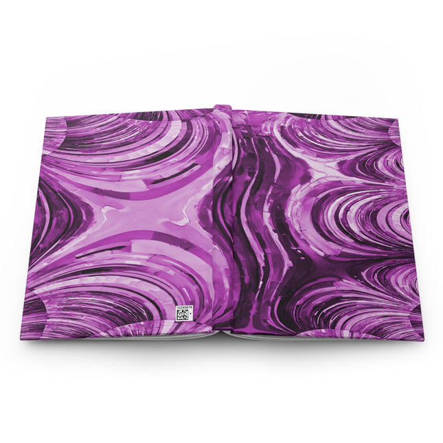 Uzi Spiral Powder Lavender 5.75" x 8" Hardcover Journal Matte with 150 lined pages