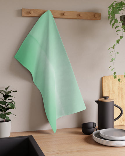 Mint Fade Tea Towels (cotton, poly), 18" x "30