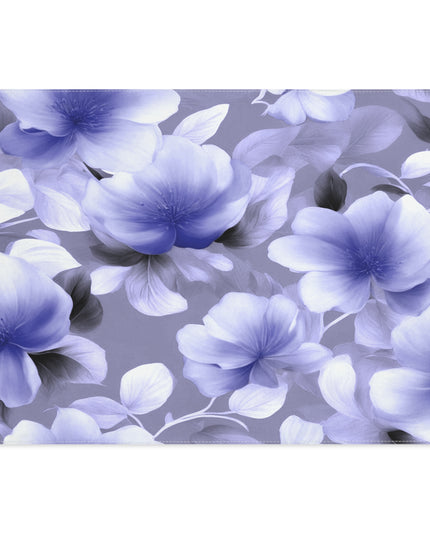 Indigo Blossom Floral Bunch Placemat, 1 pc