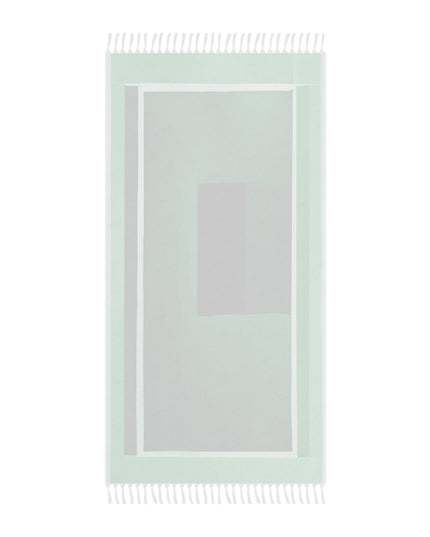 Mint Shadow 38" × 81" Boho Beach Cloth