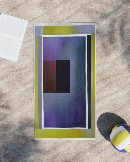 Zeta Shadow Beach Towel, 24" x 44"