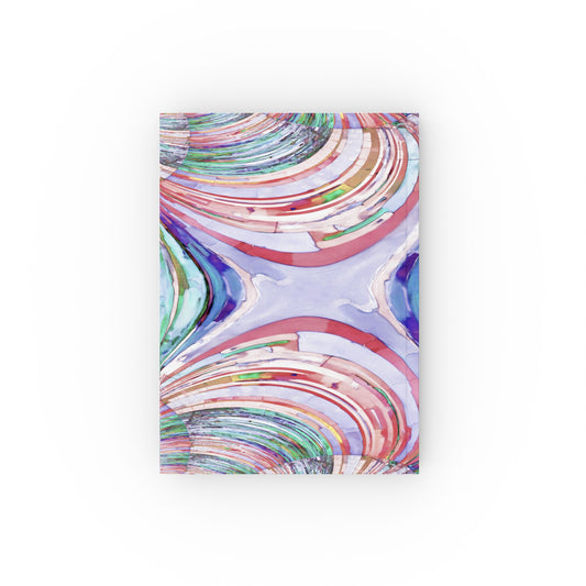 Uzi Spiral Pastels 5.2" x 7.4" Hard Backed Journal with 128 blank pages