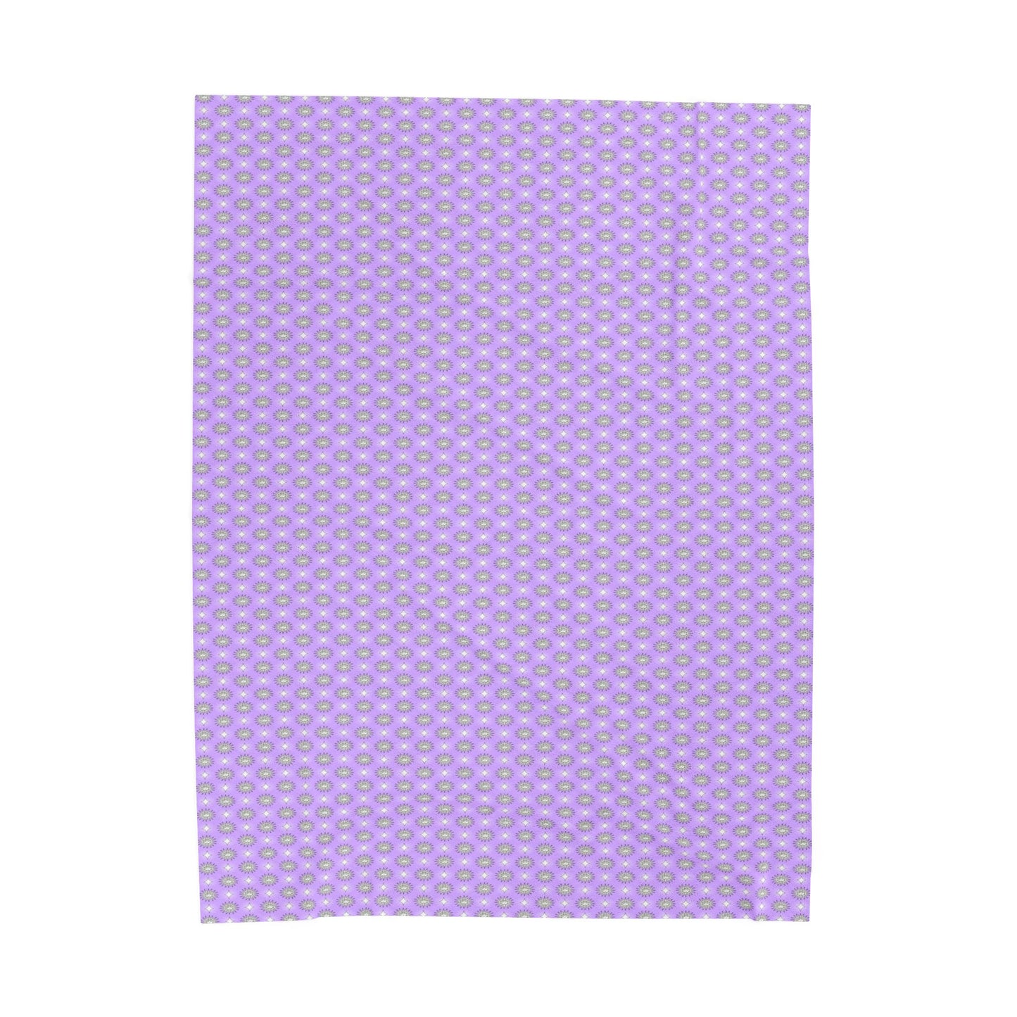 Lavender Star-crossed Bodies Velveteen Plush Blanket, 60" x 80"