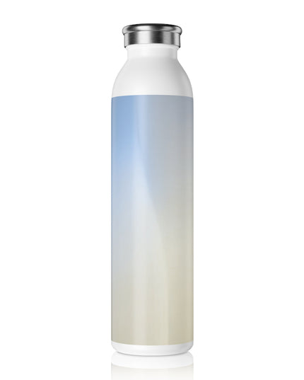 Cobalt Fade Slim Water Bottle, 20 oz White