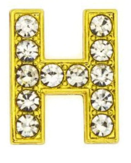Pavé Letters -Gold Charms