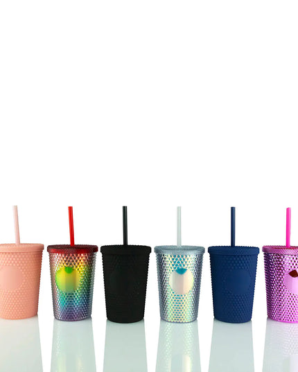 12OZ STUDDED TUMBLERS