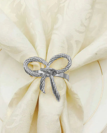 Bow Napkin Ring Set of 6