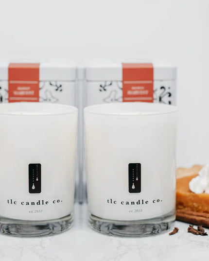 "Pie for Two" Harvest Luxury 2-Wick Soy Candle Gift Set