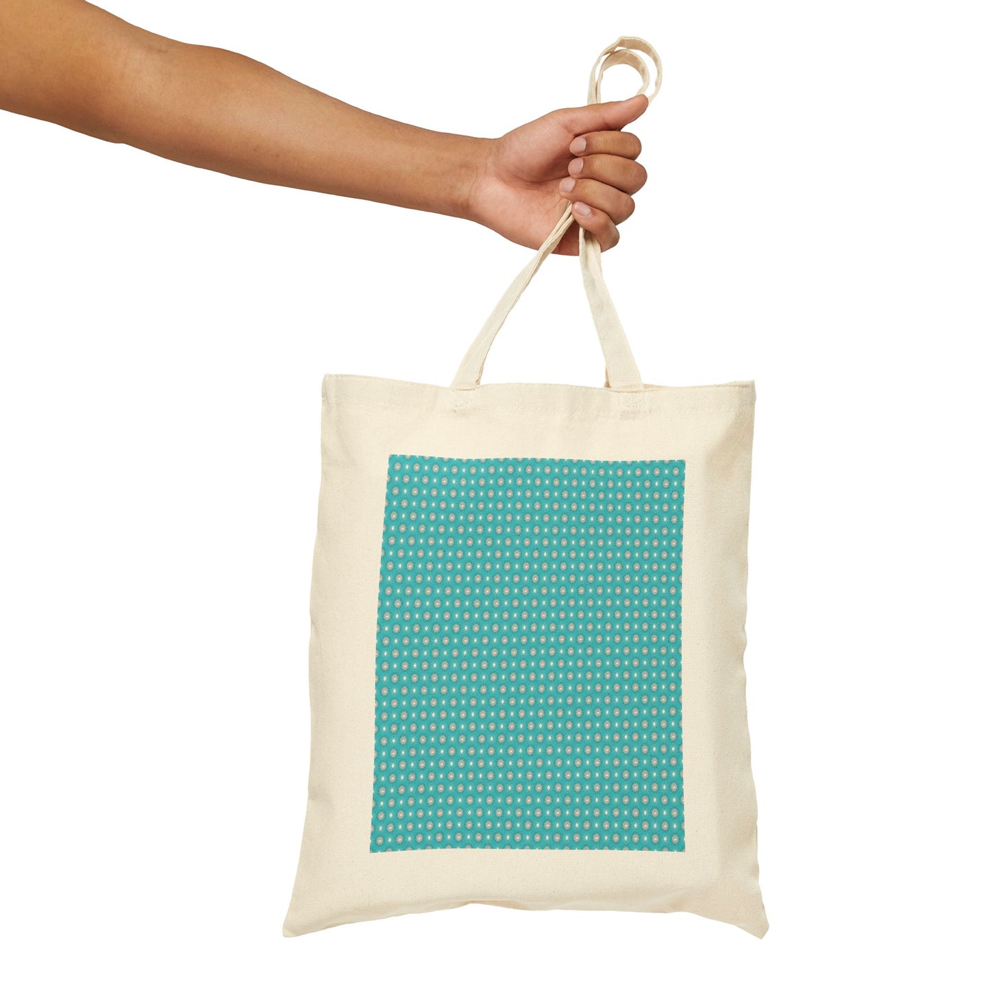 Tif Green Star-crossed Bodies Cotton Canvas Tote Bag