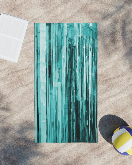 Striped Tif Beach Towel, 24" x 44"