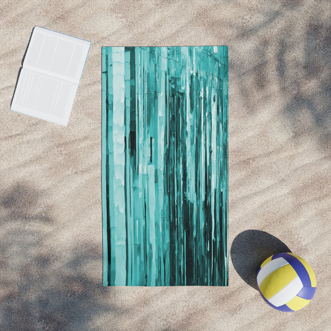 Striped Tif Beach Towel, 24" x 44"