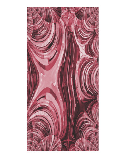 Uzi Spiral Ruby Mink-Cotton Towel (50% polyester, 50% cotton),  30" x 60"