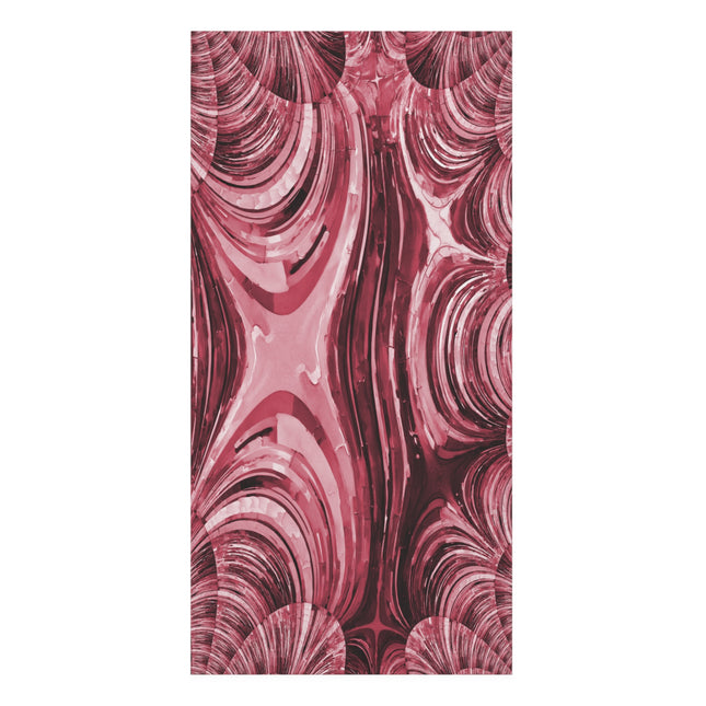 Uzi Spiral Ruby Mink-Cotton Towel (50% polyester, 50% cotton),  30" x 60"