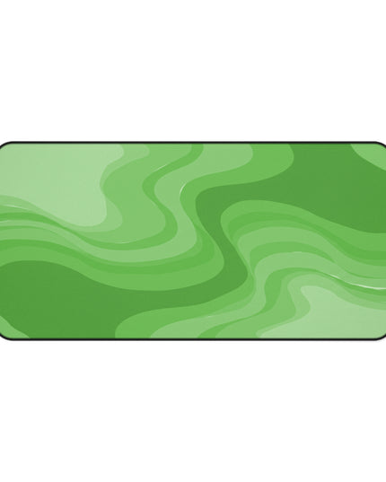 Greenie Meanie Wavey 16" x 32" Desk Mat