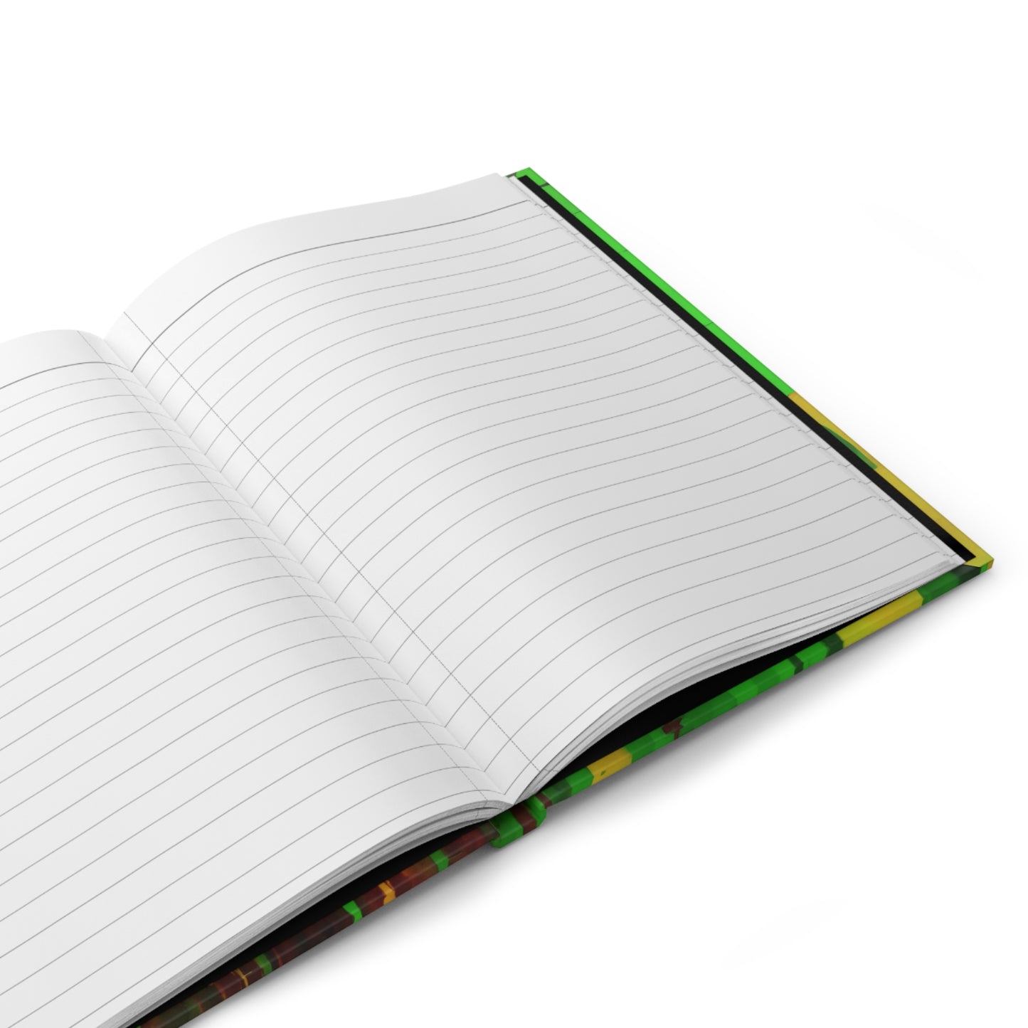 Striped Beta 5.75" x 8" Hardcover Journal Matte with 150 lined pages