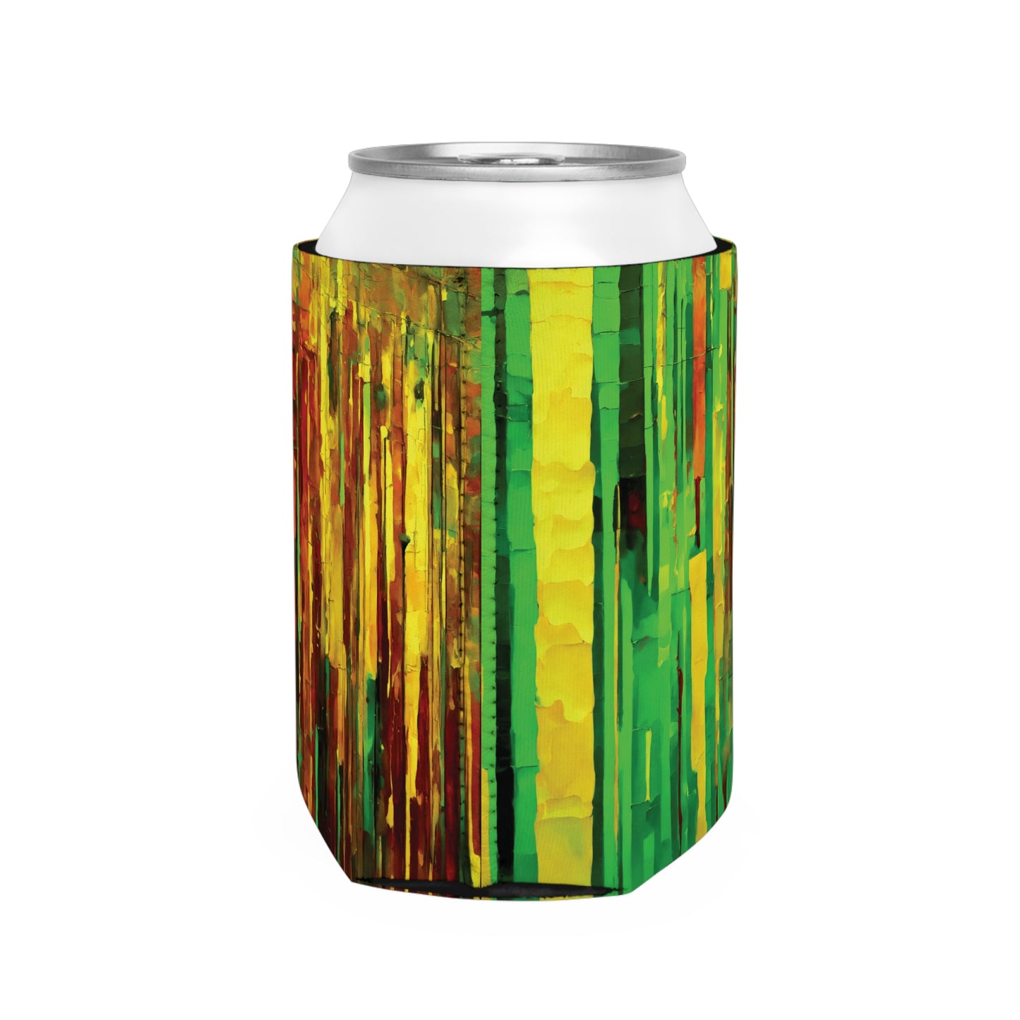 Striped Beta 12 oz Can Cooler Sleeve