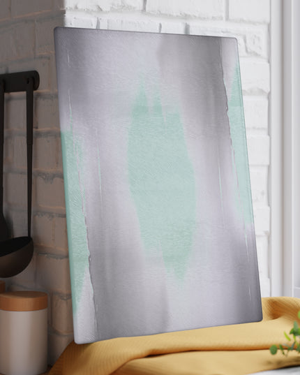 Sephia Sea Dark Fog Glass Cutting Board, 11" x 15"